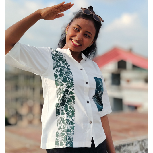 Contrast Patti Shirt