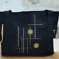 Premium Suede Laptop Tote Bag
