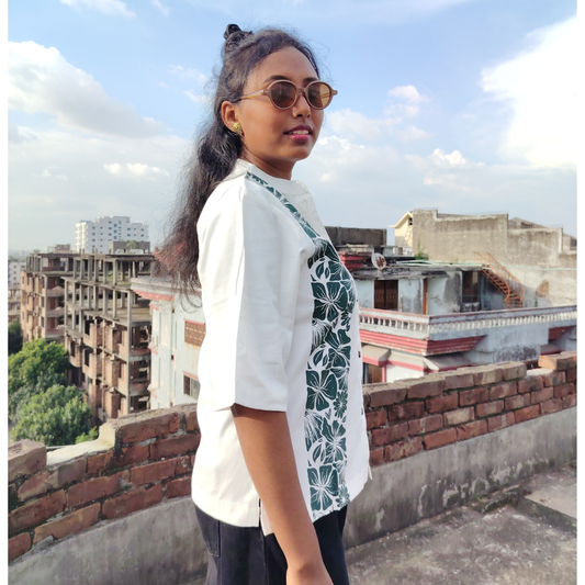 Contrast Patti Shirt