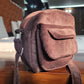 Stylish Corduroy Mini Bag
