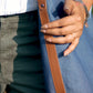 Denim Luxe Stylish Leather Bag