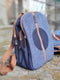 Bag pack Velvet fabric