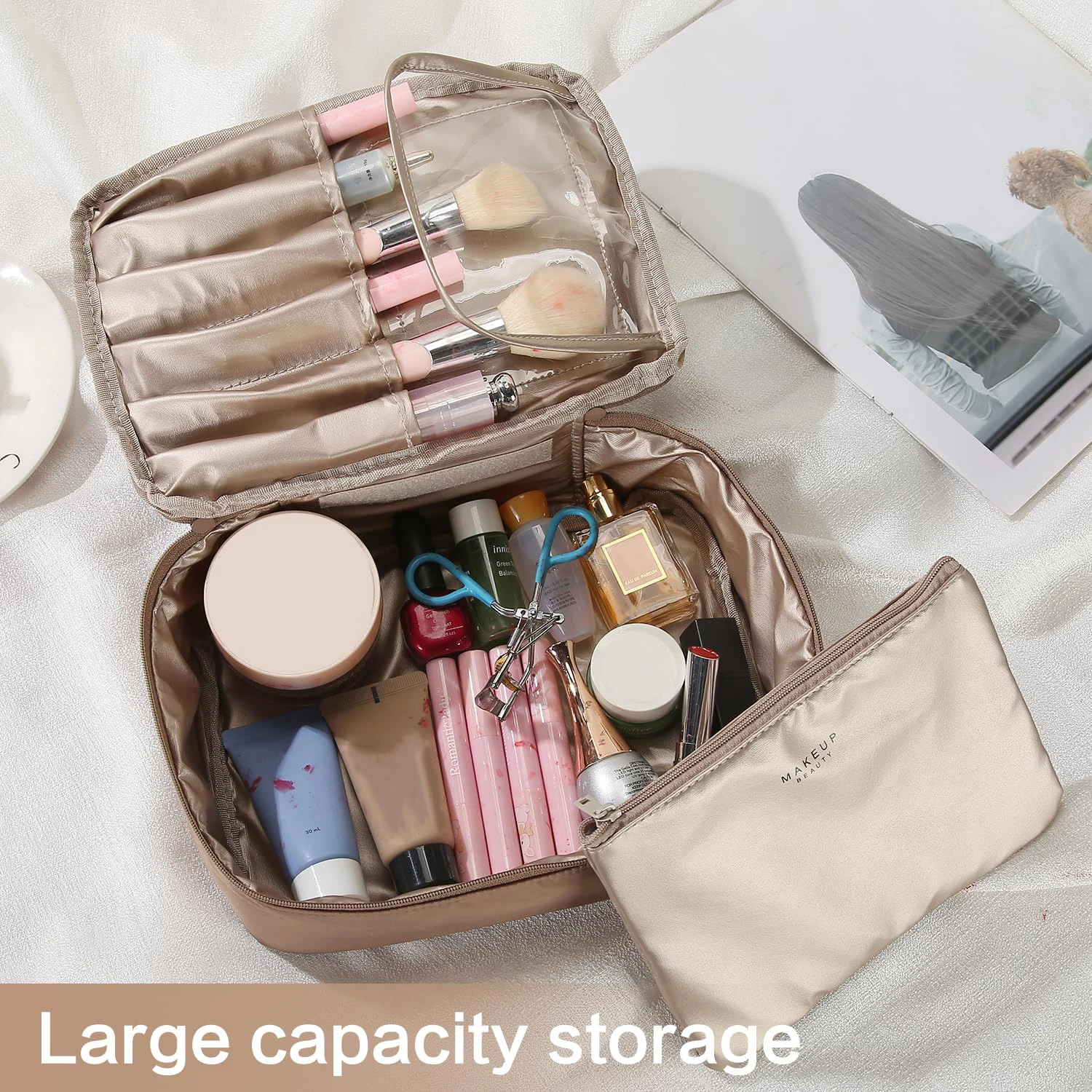 Makeup Cosmetic storage Bag Large Capacity 
