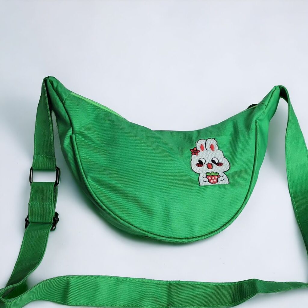 Green Color Fanny-Pack Bag_girlyio.com